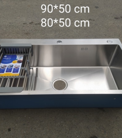 Chậu 80x50 inox 304