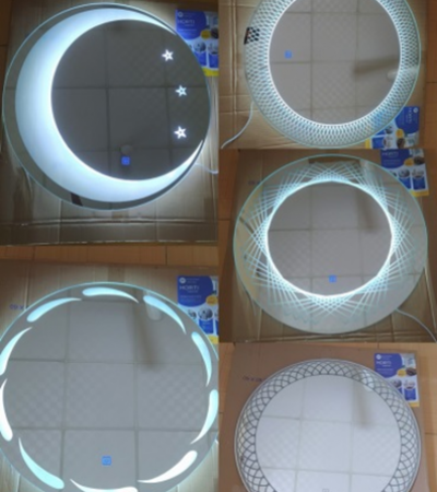 Gương led kiểu d60