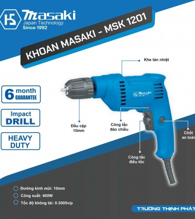 Máy khoan Masaki MSK 1201