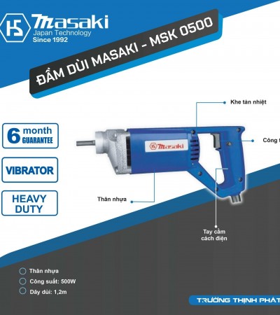 Máy Đầm Dùi Masaki MSK 0500