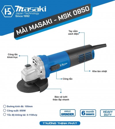 Máy Mài Masaki MSK 0850