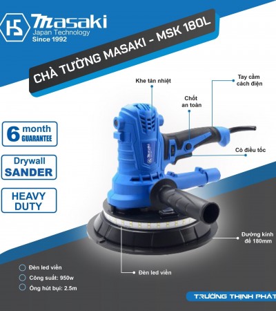 Máy Chà Tường Masaki MSK 180L