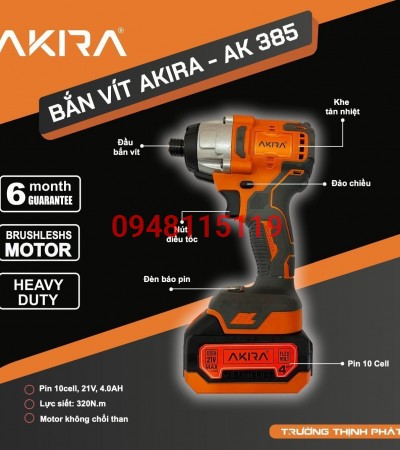 Máy Bắn Vít Akira AK 385