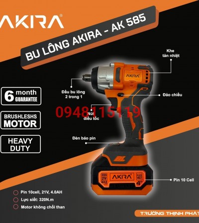 Máy Bắn Bu Lông Akira AK 585