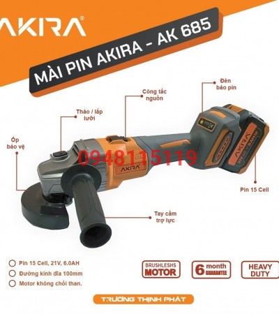 Máy Mài Pin Akira AK 685